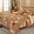Isabelle Paisley Full / Queen Quilt with 2 Shams