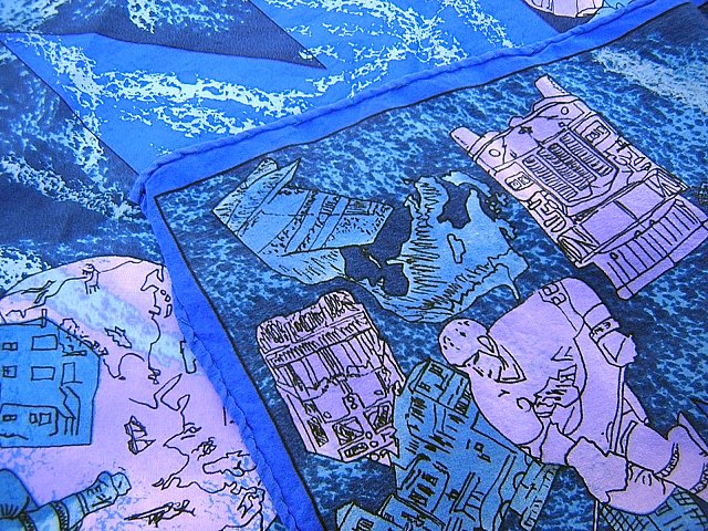 Homage to Wayne Gretzky #99 LA Kings silk scarf rare large ll1805