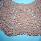 Dressmaker sweet Peter Pan style collar hand crocheted ll1482