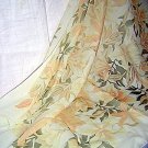 Gap large cotton scarf pale orchids lovely and soft preowned ll1074