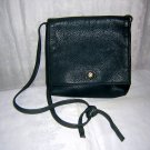 Joulies pebble leather shoulder bag purse teal unused vintage ll1491