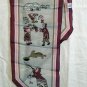 Eleanor Paine for Skemo Canada silk scarf Eskimo life vintage ll1471