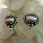 925 Sterling silver amethyst moonglow earrings contemporary ll1473