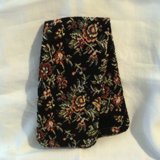 Totes petitpoint tapestry double eyeglasses holder unused vintage ll2834