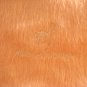 Alpaca long fringed muffler or peach scarf brushed wool unused preowned