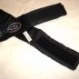 All bead evening belt black multi-colored irridescent short bugle 30 inch waist pre-owned ll2913