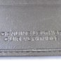 Leather mini wallet dark brown unisex preowned ll3179
