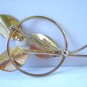 Bond Boyd Sterling brooch pin circle leaves pearls vintage ll3180