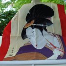 Japanese Geisha girl bandana or hanky traditional costume cotton ll3190