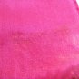 Monique Martin tropical foliage long silk scarf magenta green vintage ll3195