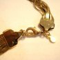 M&S multi strand gold plated chain necklace mint preowned ll3223