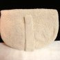 Antique white beaded evening bag purse original box sales receipt John Wanamaker ll3250