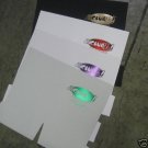 250 White Coated Presentation Folders, Custom Foil Stamp