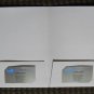 100  6 x 9 White Coated Presentation Pocket Folders