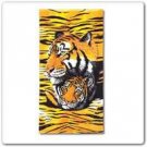 Golden Tigers Beach Towel