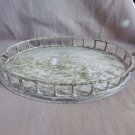 Vintage Brass Bamboo Tray