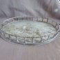 Vintage Brass Bamboo Tray