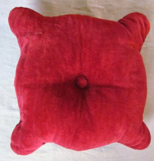 Garnet Tufted Moroccan Decorative Pillow