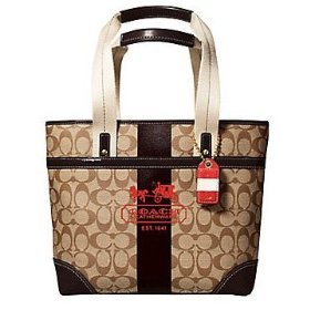 coach heritage tote