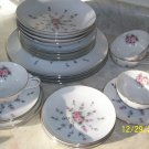 VINTAGE ROSEBUD , GRAY DAWN CHINA