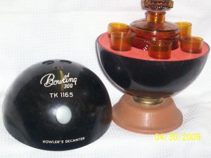 Vintage Bowling Decanter