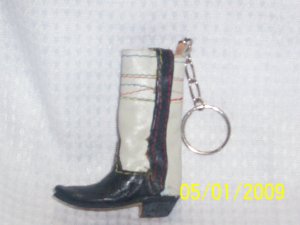 Cowboy Boot Keychain