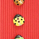 Handmade & painted ceramic buttons : L5