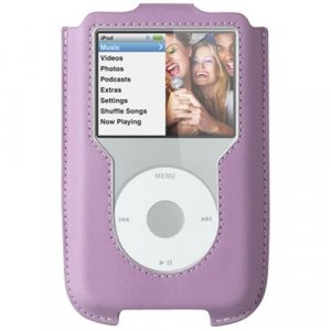 Belkin Formed Leather Case for 80GB/120GB iPod classic 6G 6th Generation (Lavender) F8Z245-LAV
