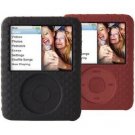 Belkin Textured Silicone Sleeve Case iPod nano 3G 3rd Generation 4GB/8GB Video Black & Red (2 Pack)