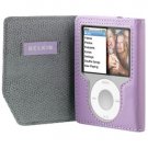 Belkin Leather Folio Case for iPod Nano 3G 3rd Generation 4GB/8GB Video (Lavender) F8Z267-LAV
