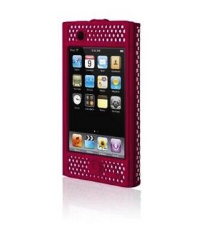Belkin iPhone Case - Micro Grip - (Red) for 1G 1st Generation - F8Z258-RED