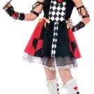 Queen of Hearts Costume Child Size M Medium 8-10