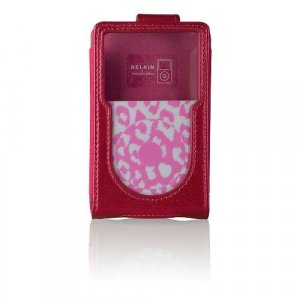 Belkin Graphic Holster Case for iPod 5G, 5.5G 5th Generation 30GB 60GB 80GB Video F8Z148-KL - Pink