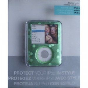 Belkin Remix Metal Case for iPod nano 3rd Generation 4GB/8GB Video (Green) F8Z238-GRN