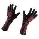 Deluxe Samurai Ninja Horror Gray/Red/Black Hands Gloves