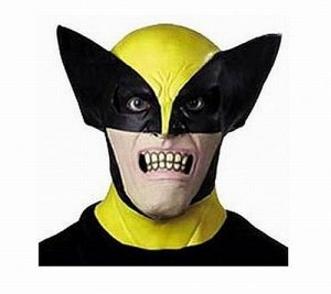 Wolverine X-Men Full Overhead Latex Mask Costume Accessory Xmen Adult Size