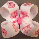 Piggy hair bow