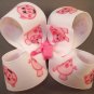 Piggy hair bow
