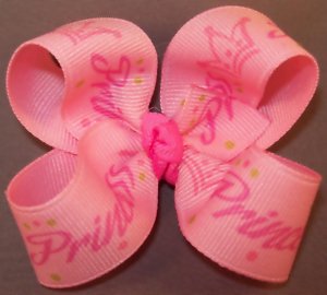 Princess hair bow