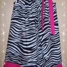 Zebra pillowcase dress