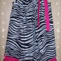 Zebra pillowcase dress