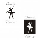 Personalized Sophia Antonia Ballerina Wall Vinyl Decals Art Graphics Stickers