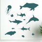 Sea World Vinyl Decals Art Graphics Stickers