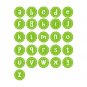 Monogram II Wall Vinyl Decals Art Graphics Stickers