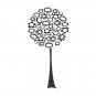 Flower Tree Wall Vinyl Decals Art Graphics Stickers