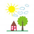 A Country House Wall Vinyl Decals Art Graphics Stickers