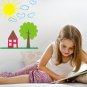 A Country House Wall Vinyl Decals Art Graphics Stickers
