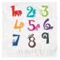 1 to 9 Animal Numbers Wall Vinyl Decals Art Graphics Stickers