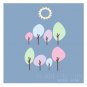 Sunny Forest Wall Vinyl Decals Art Graphics Stickers