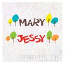 Adorable Name Wall Vinyl Decals Art Graphics Stickers